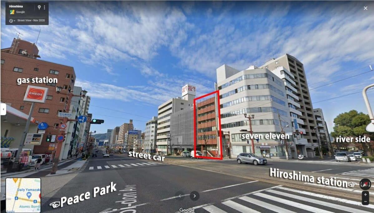 Bhotel Dai3Himawari - 2Br Good For 6Ppl Overlooking Peace Park With Wifi! Hiroszima Zewnętrze zdjęcie